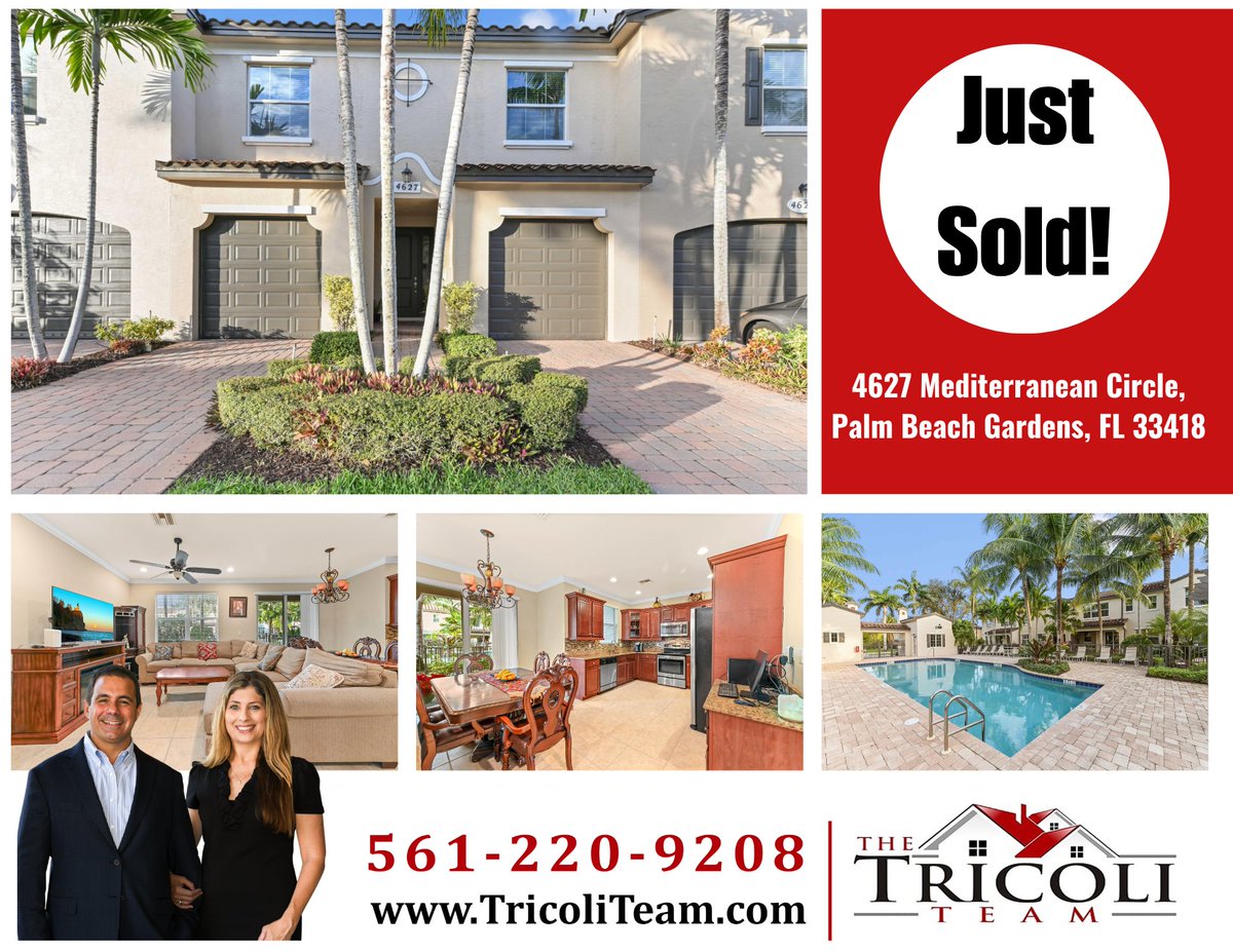 realtypalmbeach's tweet photo. Another group of properties successfully SOLD and closed. 🔑✔️
Looking to buy or sell a home? Visit https://t.co/Y6ZvvxrBzq

#JustSold #RealEstate #RealtorLife #SouthFloridaRealEstate #FloridaHomes #Realty #MoveToFlorida #LivingInFlorida #TheTricoliTeam https://t.co/orzrlpSNCQ