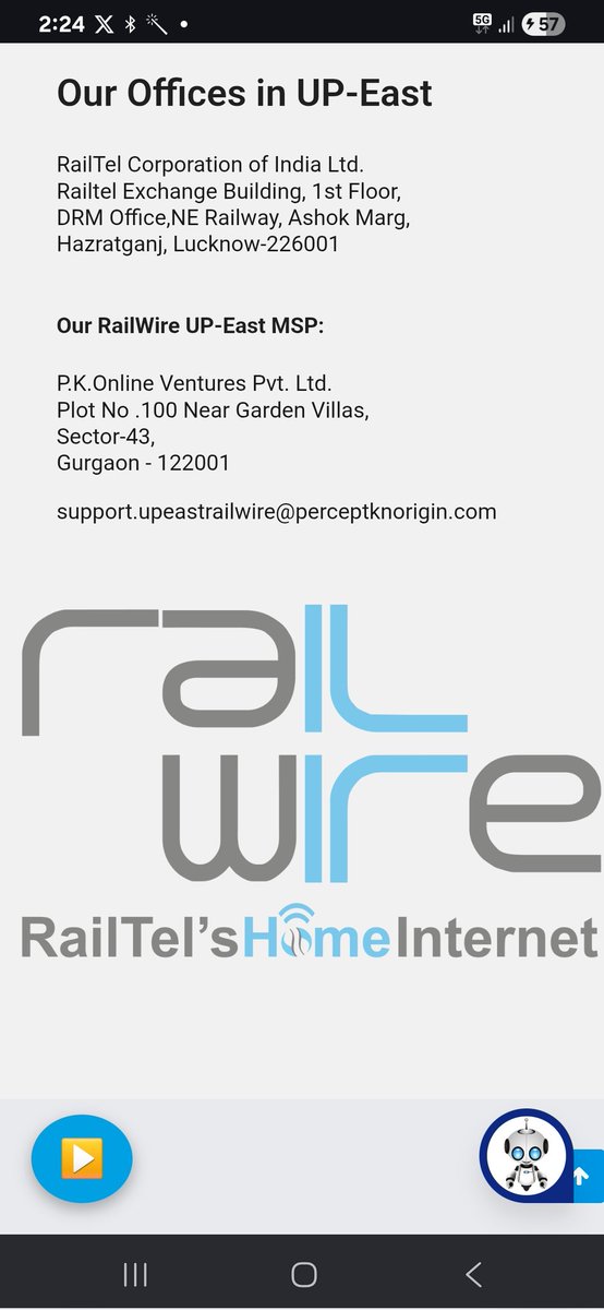 tomarrudra_'s tweet photo. @RailwireIndia @RailTel @TRAI My broadband has been down since June 11. Ticket 2088920 remains unresolved. Attempts to escalate via email to the UP East Head Office are failing as your server is rejecting my messages. This is a complete failure of grievance redressal. https://t.co/cKdLf2907K