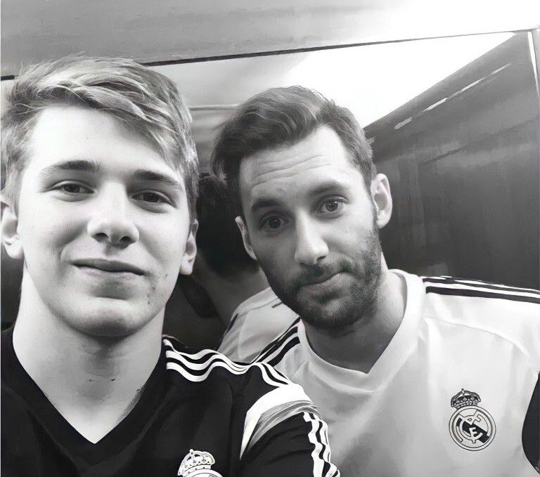 ruka_mikami's tweet photo. Omg Luka with his Real Madrid parents I mean Rudy Fernandez and Sergio Llull 😭♥️ https://t.co/jtHhTVrlB2