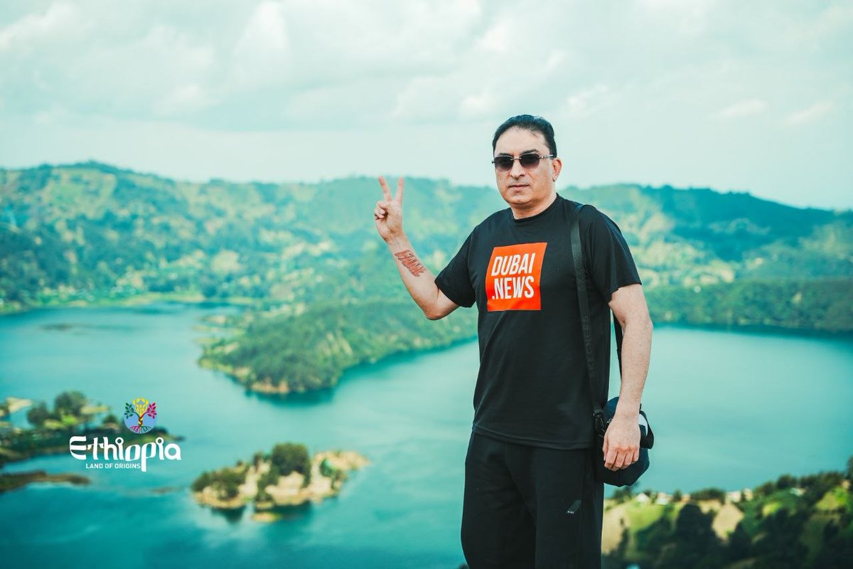 TeshomeGenet's tweet photo. The renowned celebrity branding expert and media strategist @sheerazhasan & his delegation have visited Addis Ababa and the breathtaking landscapes of #Wonchi Crater Lake.
From Hollywood influence to the hidden gems of the #LandOfOrigins—the world is taking note of our beauty. https://t.co/uC8nsHSjhj