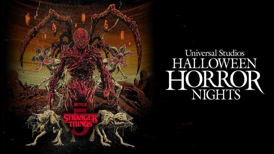 SlightlyOffTpic's tweet photo. Just announced: A Stranger Things 5 haunted house is coming to Universal Orlando Halloween Horror Nights. https://t.co/eYvHz9y34p