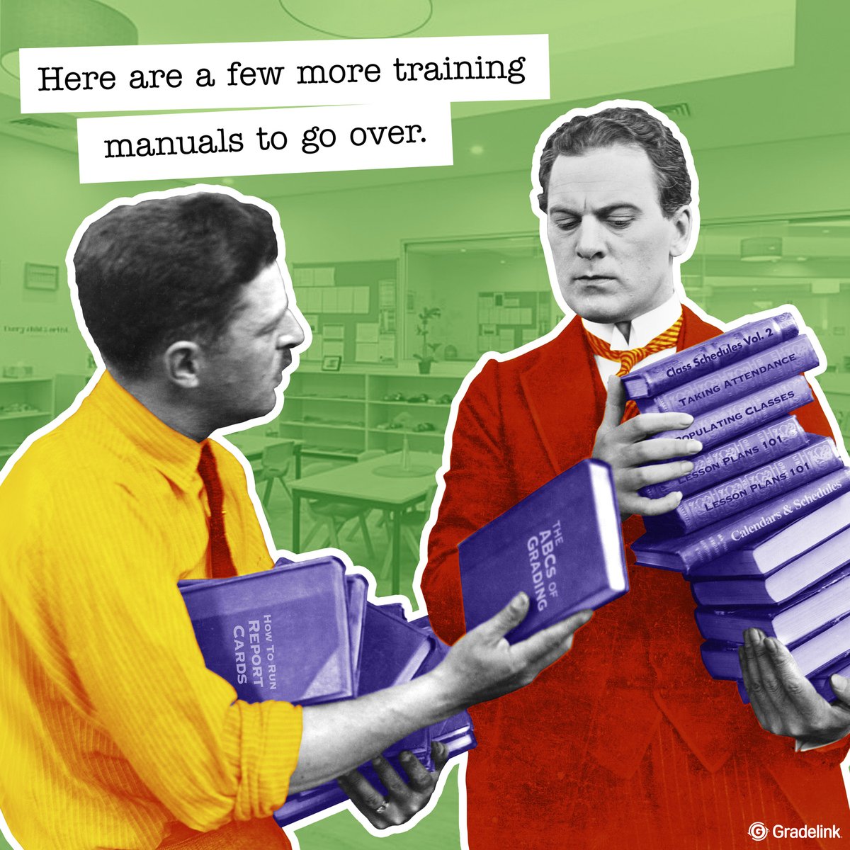 Gradelink's tweet photo. Learning Gradelink won't take up your whole summer (we promise). Our free and concise courses are ideal for preparing new staff members for the fall and providing experienced users with deeper insight.

Get started at https://t.co/MQee4i2KpY https://t.co/y2MwthNgum