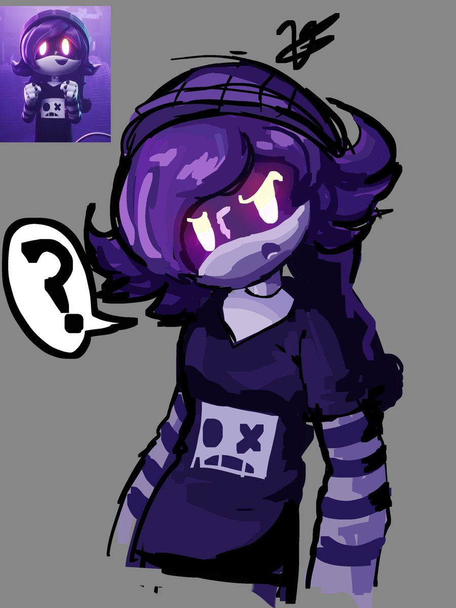 Vanioleta3945's tweet photo. Simple drawing #murderdrones https://t.co/YcEYTFufie