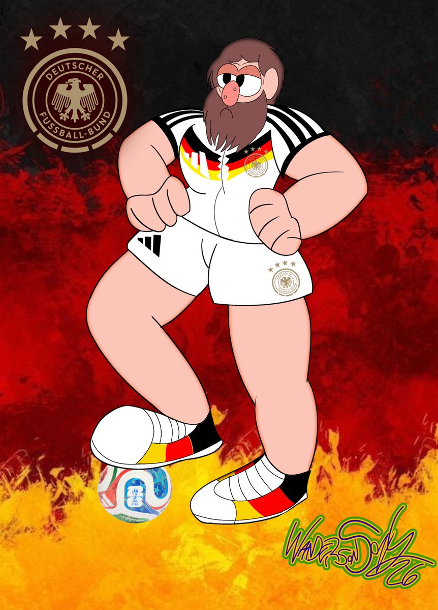 WandersonSonyX3's tweet photo. YOU SAID THAT THING IS BIG AND DANGEROUS, HE KICKED 7 GOALS IS Branford, and her too stacy From @loveforgeguild.
#worldcupchallenge #worldcup2026 #dfb #worldcup #germany
#Loveforge #drawing #digitalart
#smallartist #artwork #draw #ibispaintx
#Fanartocs #ArtCartoon https://t.co/b0uadHFBwT