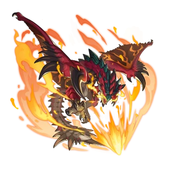 orcusborcus's tweet photo. @MidnightBoshi The dreadking and regular arts from the dragalia lost collab were so good. And of course the kirin and rath armors https://t.co/j3tDhZbCNm