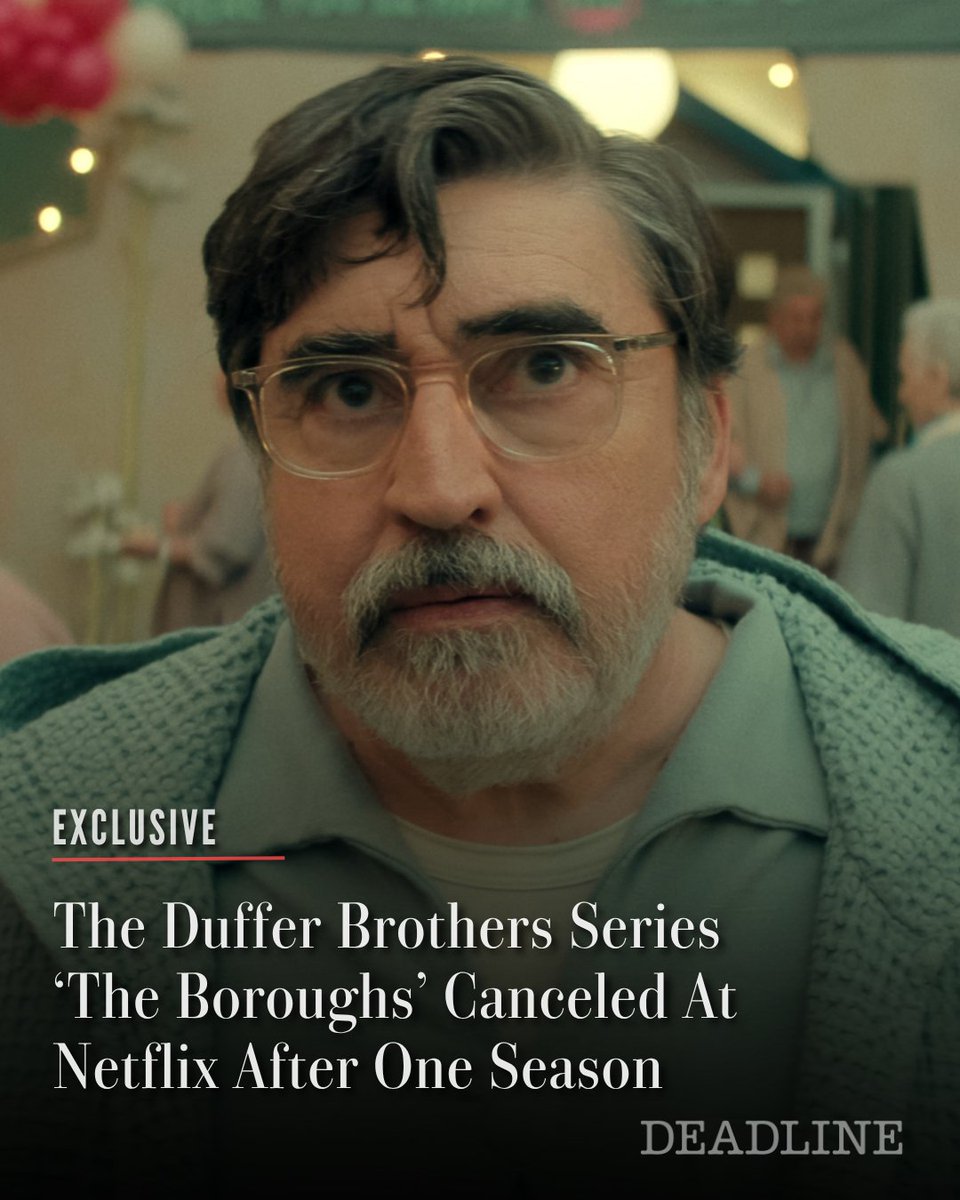 DEADLINE's tweet photo. EXCLUSIVE: It’s a one-and-done for ‘The Boroughs,’ as Netflix has canceled the sci-fi TV series from the Duffer Brothers after one season.

More details here: https://t.co/ahClnhczrJ