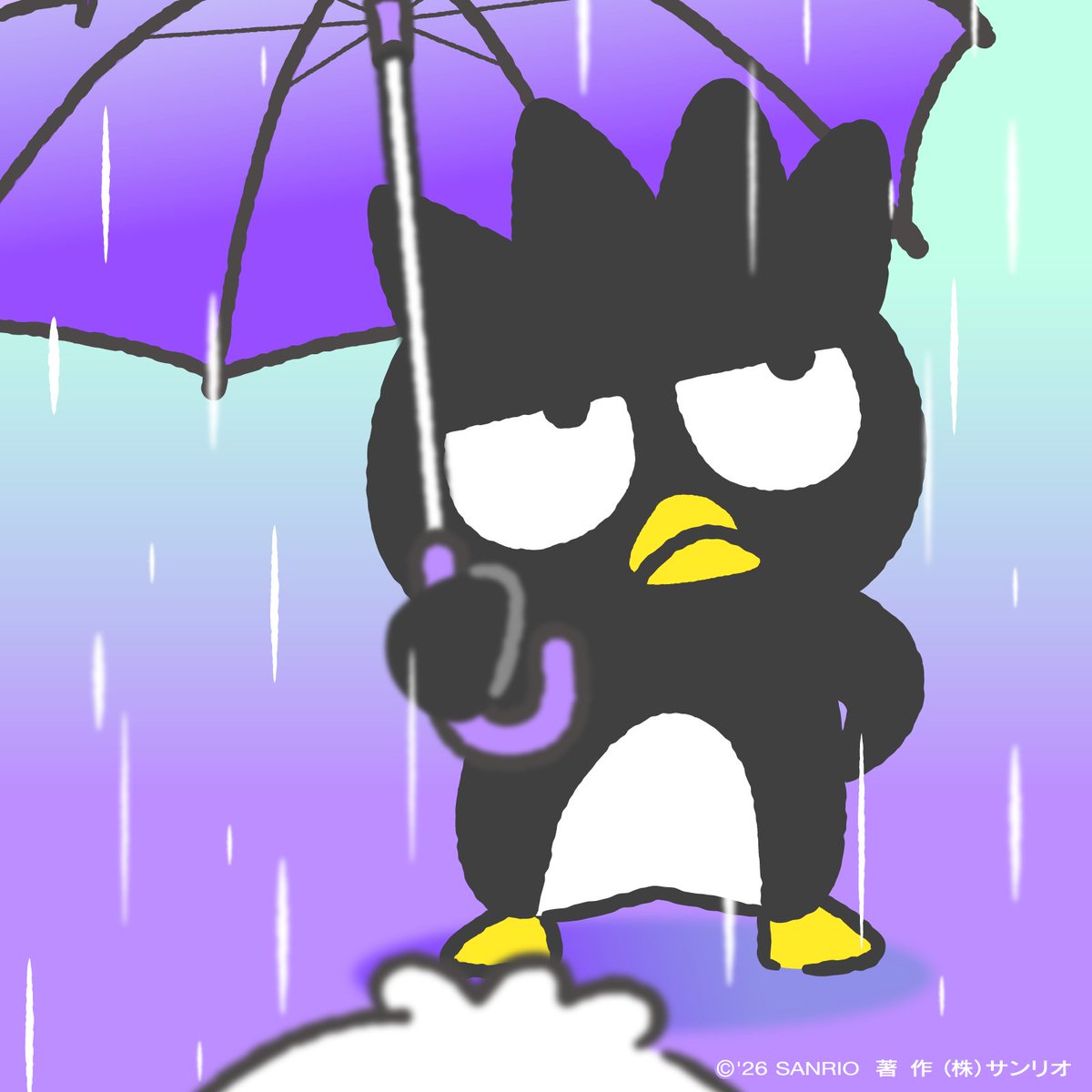 hapidanbui's tweet photo. ばつ丸「傘忘れたのかよ！ったくー、ほら！」 https://t.co/PQDKnKzsiN