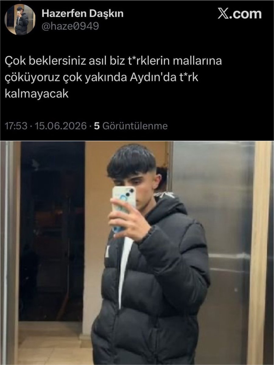 Esgonaleru's tweet photo. @umitozdag Sayın hocam, çünkü Türkiye'nin en çok suç işlenen ili Aydın ve Aydın aşağıdaki hırtların çöreklendiği yer oldu... https://t.co/gkC0skOQkk