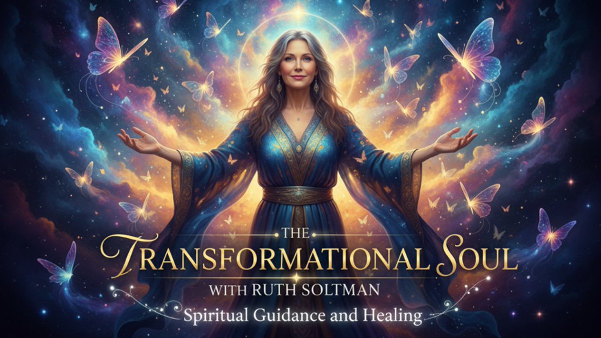 Golden8Tiffany's tweet photo. Tonight at 8 pm ET, The Transformational Soul with Ruth Soltman. Episode 270. https://t.co/kVsz0NHiwv