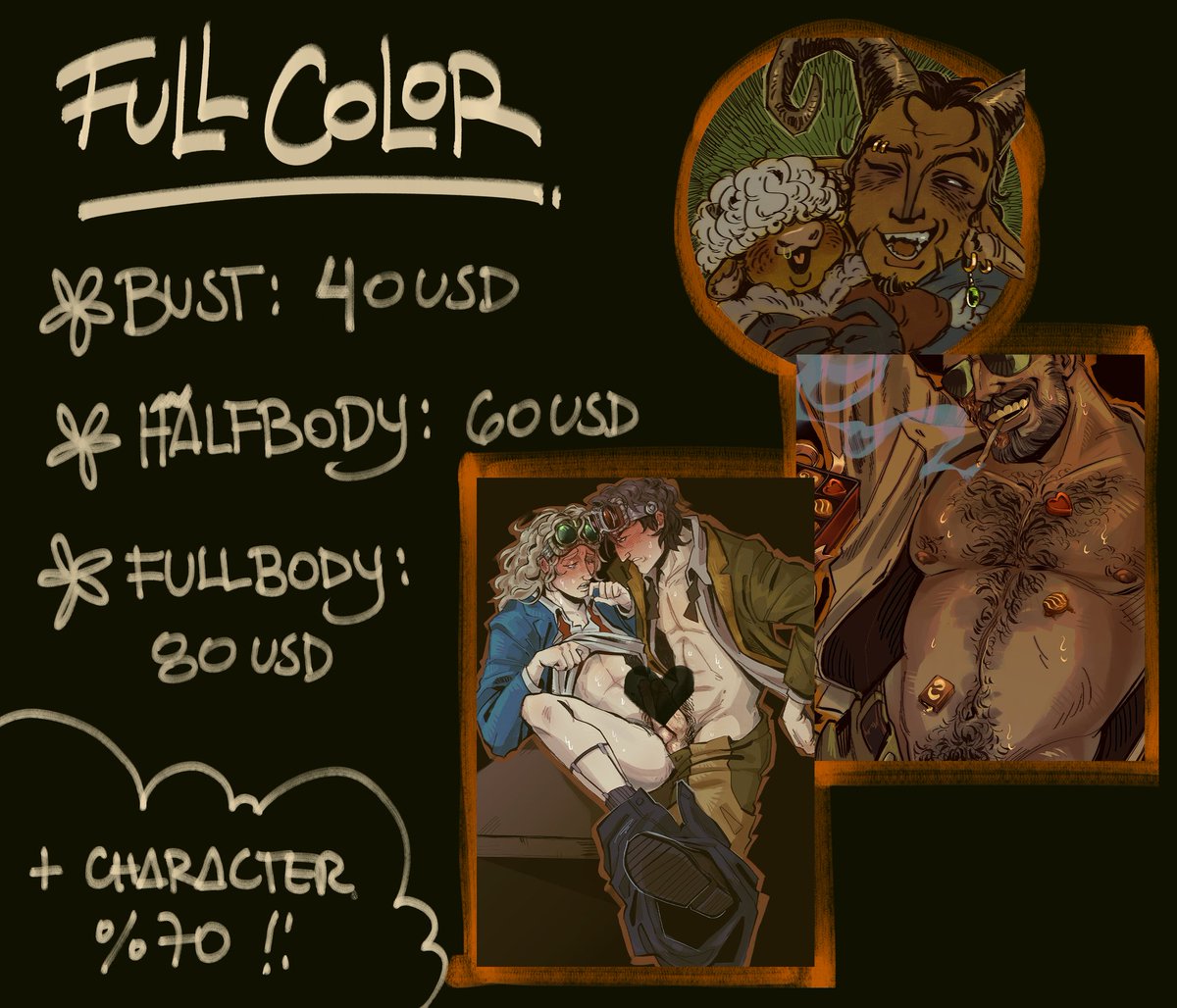 fleshcube2000's tweet photo. ⋆˚࿔Hola hello people of the internet⋆˚࿔
I'm back at it again opening some slots for these guys with the prices updated uwu
Feel free to dm me if interested!! https://t.co/ORPUGogjp7