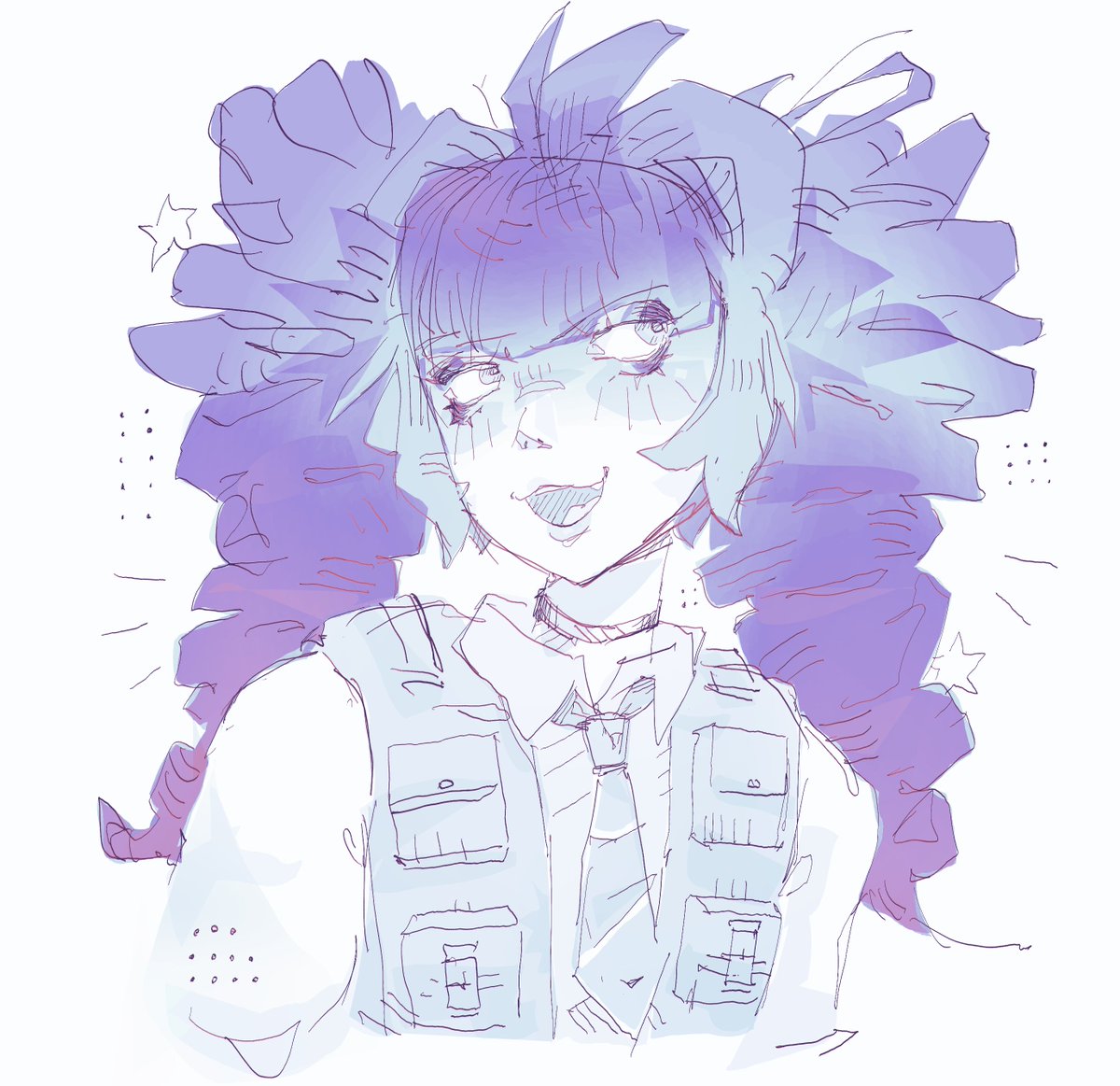 rustybuzzsaw's tweet photo. had to draw her hi https://t.co/T5kfEkjurZ