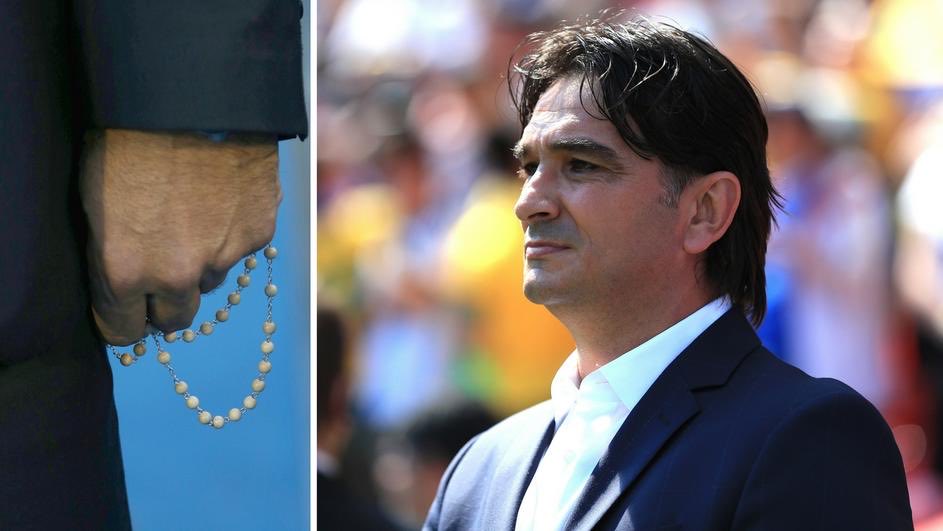 Sachinettiyil's tweet photo. Zlatko Dalić, the 59-year-old manager of the Croatian football team, is a devout Catholic who is known for carrying a rosary in his pocket during matches. https://t.co/Norgpj54hz