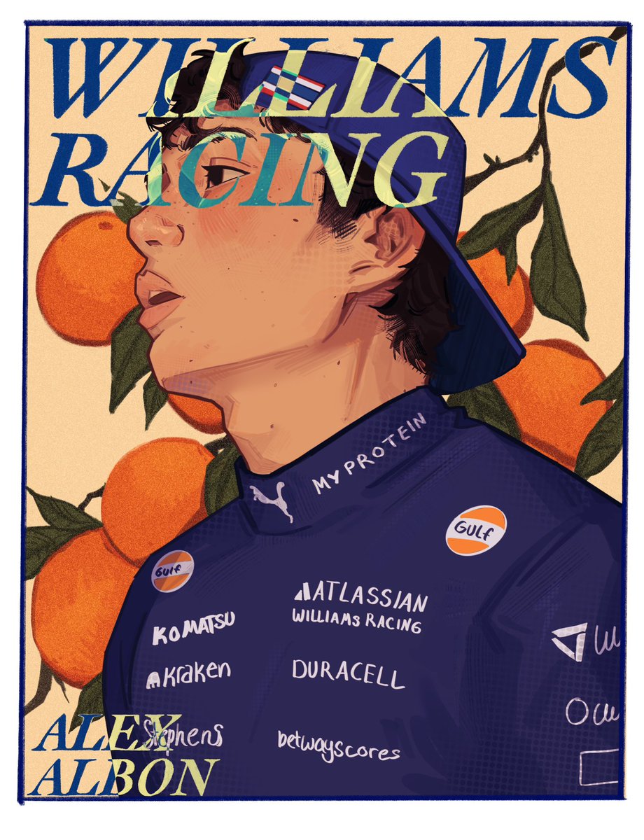 pstrryy's tweet photo. 23
#AlexAlbon #WilliamsRacing #f1art #AA23 #F1 https://t.co/ZGb7MiJsSi