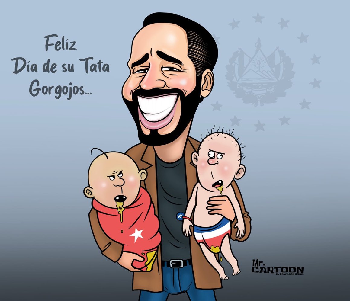 waraujo64's tweet photo. Feliz día del padre le desean a su TATA @nayibbukele …los gorgojetes…😂 https://t.co/HeEM9RAl0w
