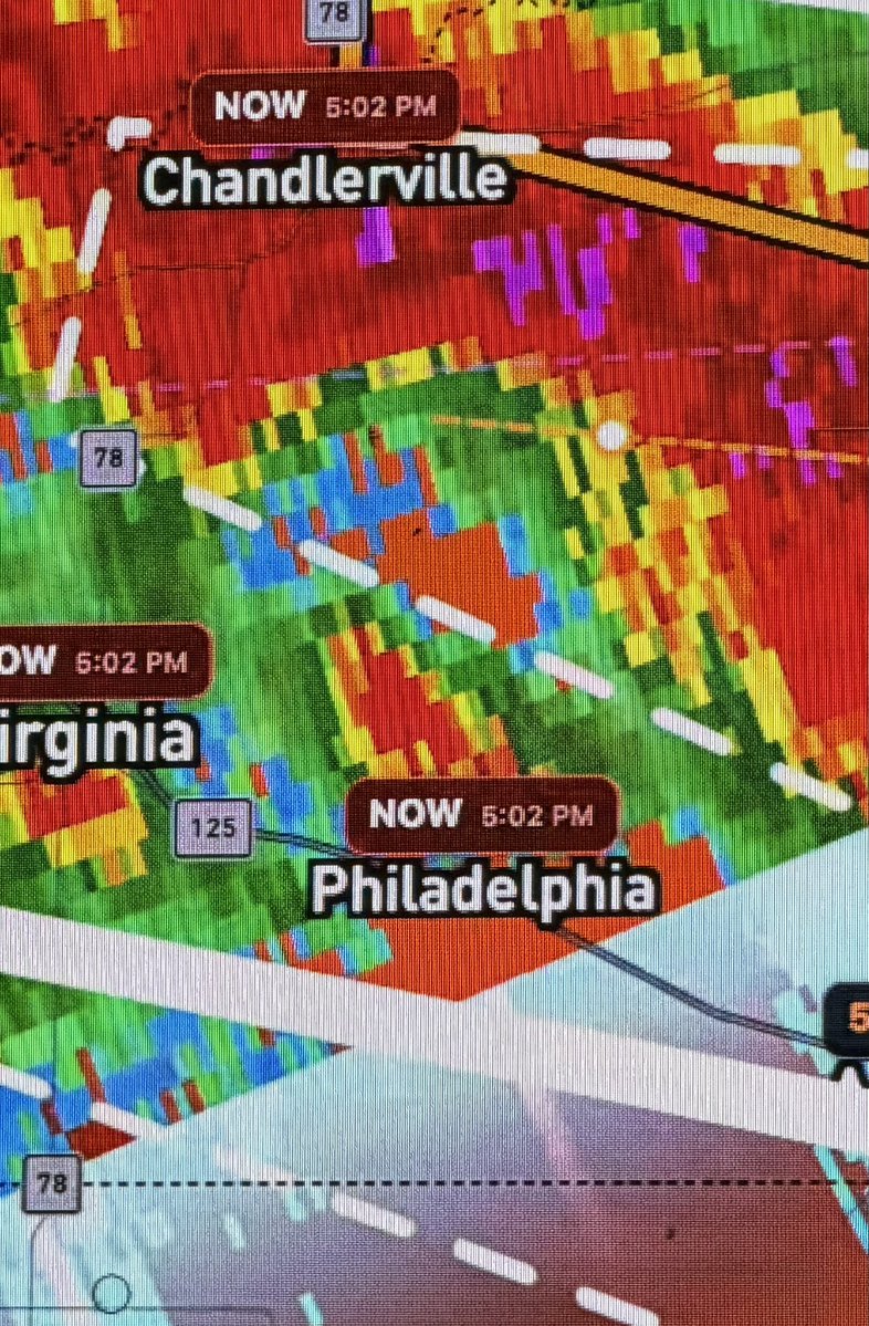 MrBSwartz's tweet photo. @OfficialYallbot @ryanhallyall @WxWiseApp How do we get the time of impact to overlay the radar? https://t.co/fM7JAlLC4O