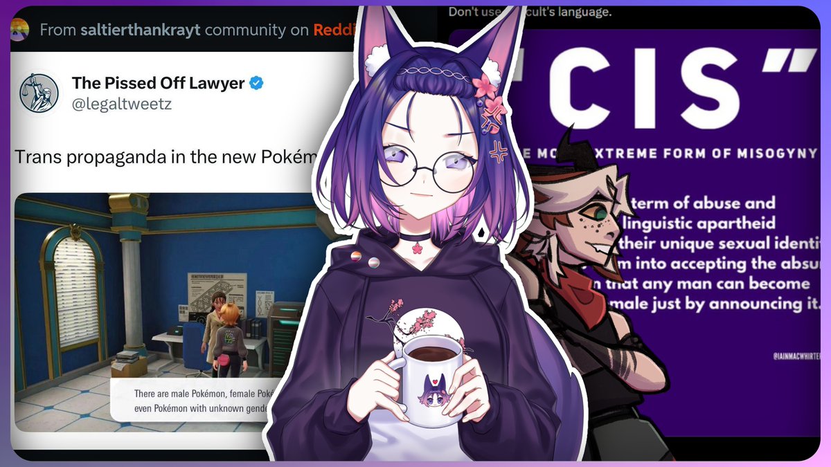 cafeFoxTale's tweet photo. Hey Kits,
New video is finally here for Patrons and YouTube Members, it's a Cafe Rants Tale with my good friend @/aerchivist! We dove into r/AreTheCisOkay, and I understand this isn't for everyone. The video will be available for all Noon EST on Saturday

🔽Links in Comments🔽 https://t.co/BoW1yYeqjF