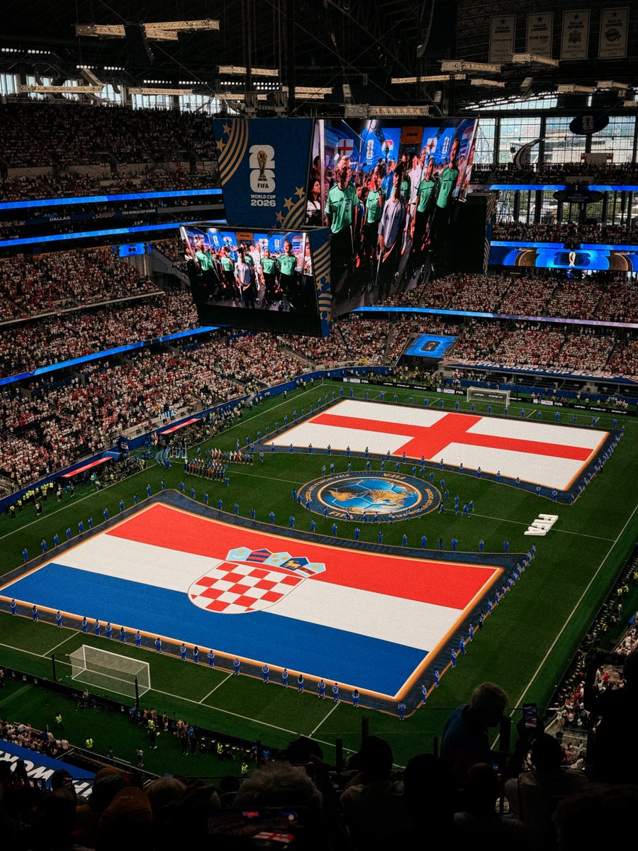 hallsafe's tweet photo. #England v. #Croatia 
Helluva #worldcup game so far @lukamodric10 https://t.co/soRBjXU0QG