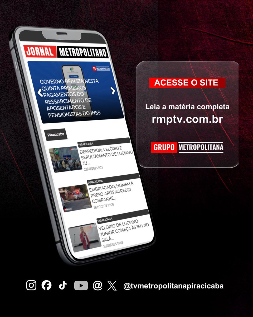 TVMetroPiracity's tweet photo. A 5ª Câmara de Direito Público do Tribunal de Justiça de São Paulo (TJ-SP) manteve a decisão da Vara da Fazenda Pública de Piracicaba que responsabilizou o Município pelo diagnóstico tardio de um tumor cerebral em um paciente que morreu após o agravamento da doença. A companheira e os dois filhos da vítima deverão receber indenização de R$ 30 mil cada por danos morais.

De acordo com a prefeitura de Piracicaba, o caso aconteceu em 2015, durante a gestão Gabriel Ferrato.

Segundo o processo, o homem procurou atendimento na rede pública seis vezes ao longo de 57 dias até conseguir realizar uma tomografia, exame que identificou o tumor cerebral.

Após o diagnóstico, ele foi submetido a uma cirurgia e passou por sessões de radioterapia. Apesar do tratamento, não resistiu à gravidade do quadro e morreu.

Ao analisar o recurso apresentado pelo município, o relator do caso, desembargador Eduardo Prataviera, destacou que a perícia apontou falhas no atendimento e concluiu que a demora na investigação do caso pode ter contribuído para o agravamento da doença, incluindo a não realização do tratamento oncológico adequado “Percebe-se que a providência da avaliação especializada e investigação radiológica apenas sobreveio quando o quadro clínico apresentou nítido agravamento”, escreveu o magistrado.

Para o magistrado, houve relação entre a conduta dos agentes públicos e a perda da oportunidade de um diagnóstico mais rápido e de um tratamento realizado no momento adequado.

Os desembargadores Francisco Bianco e Nogueira Diefenthäler completaram a turma de julgamento. A votação foi unânime.

O que diz a atual administração

Procurada pela equipe de jornalismo do Grupo Metropolitana, a prefeitura enviou a seguinte nota. Leia abaixo 👇

“A Prefeitura de Piracicaba informa que foi notificada pela justiça sobre o atendimento, que ocorreu em 2015, e que vai recorrer da decisão.”

📰Leia a matéria completa em https://t.co/NxCxrwE7e4

📷 Divulgação
✍🏽 Enzo Oliveira | Grupo Metropolitana 
Publicado por: Danilo Telles | Grupo Metropolitana 

#tvmetropolitanapiracicaba #tvmetropolitana #piracicaba #MTV #jornalmetropolitano #radiometropolitanapiracicaba #radiometropolitana