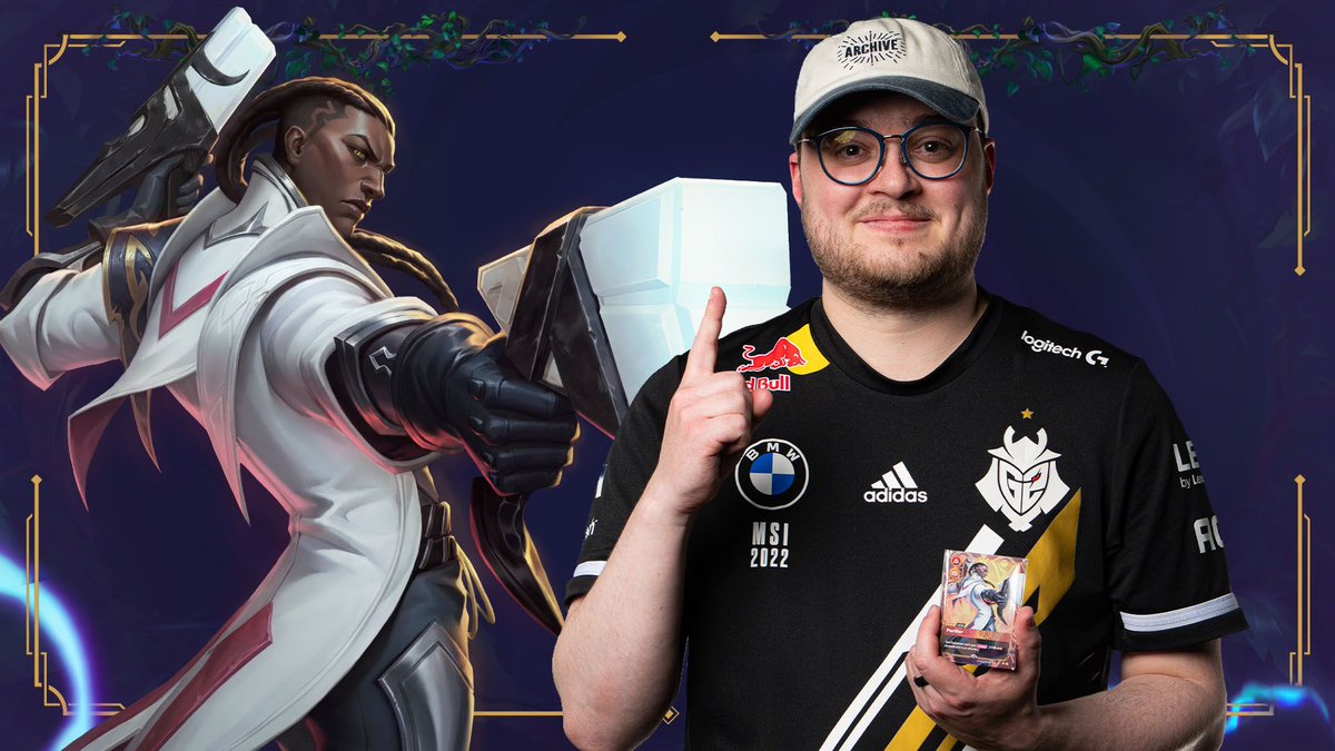 Chimaerin's tweet photo. Went to RQ Utrecht this weekend and got the Best Of Lucian! @G2esports I am open for offers! https://t.co/1jCRr2cwrN