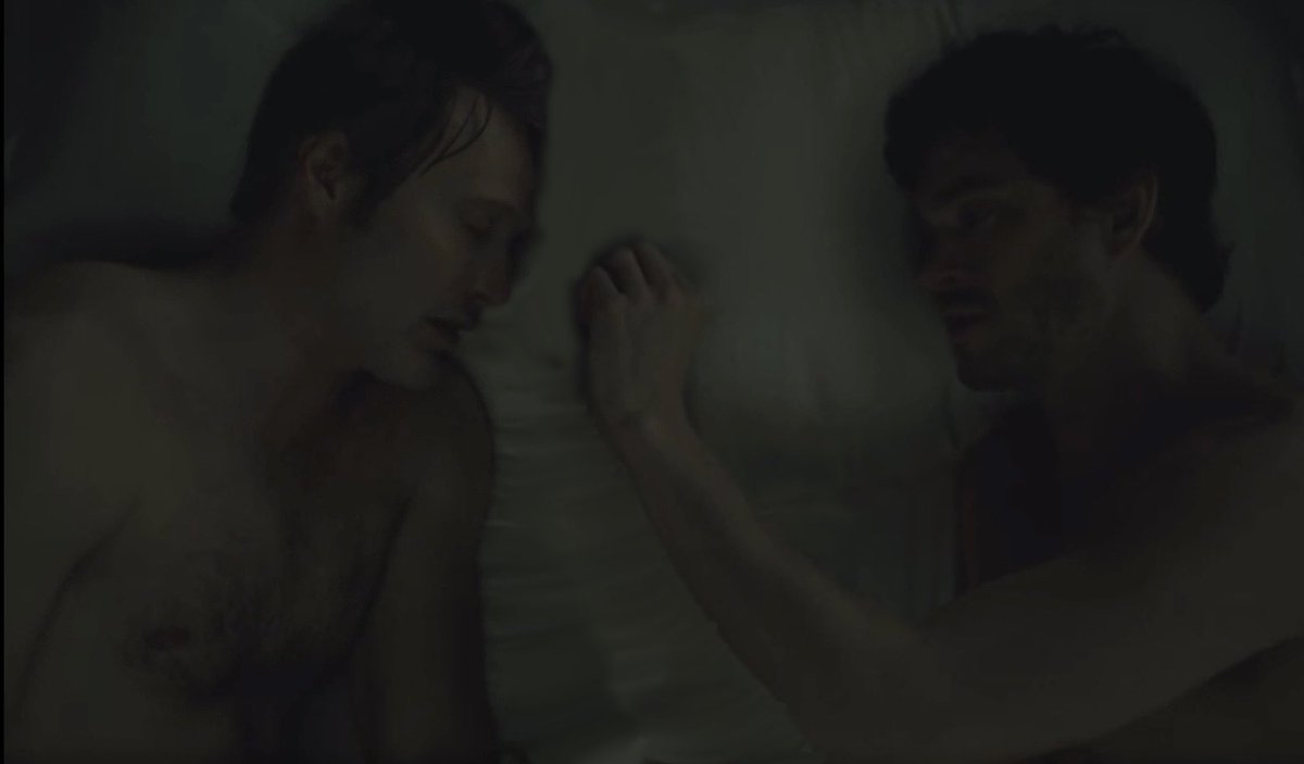 butchesofcain's tweet photo. there you go #hannibaltwt. too much ai slop in this fandom so have some shitty edited photo of hannigram 😅 https://t.co/jwU94XxaFN