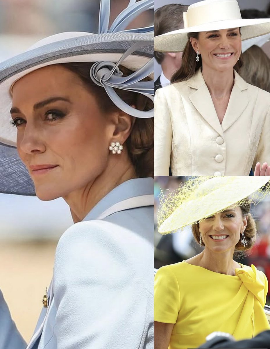 mamboitaliano__'s tweet photo. In just four days, here are the extraordinary looks that Catherine, Princess of Wales, has delivered:

✨ Trooping the Colour
✨ Order of the Garter
✨ Royal Ascot

She continues to set the gold standard for elegance!

Truly incomparable 👑 https://t.co/GAEbIUOB90