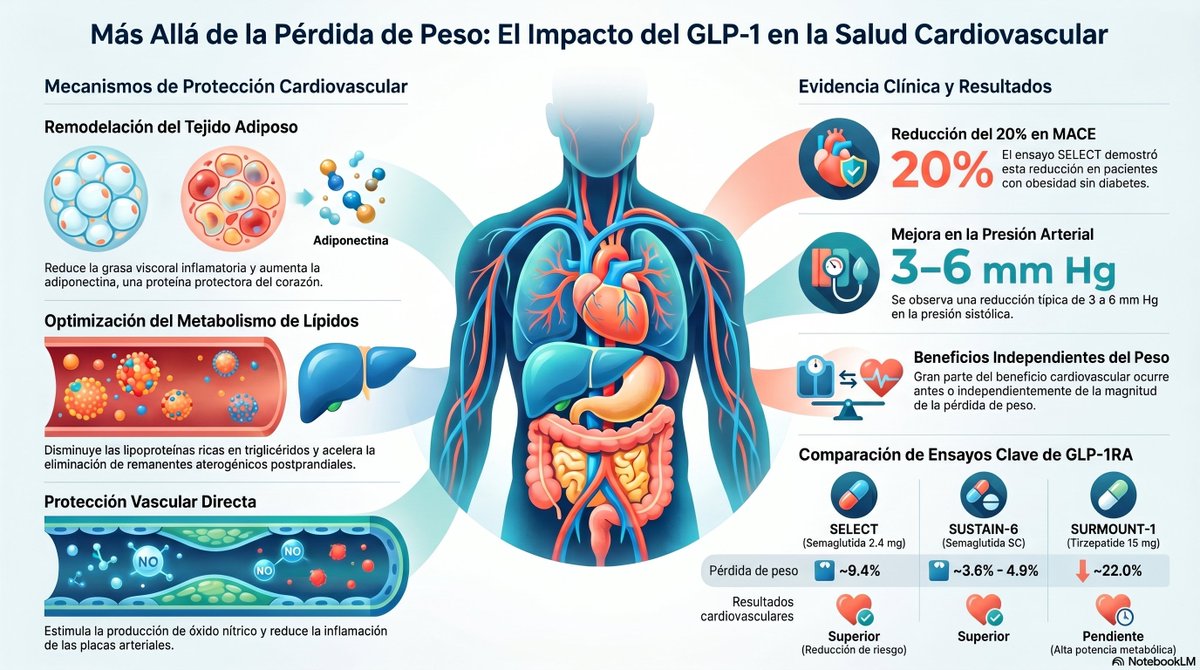 carlos1184's tweet photo. 💊Se analiza cómo los agonistas del receptor de GLP-1 han transformado el tratamiento de la obesidad y la reducción del riesgo cardiovascular. 

⬇️Aunque estas terapias son famosas por inducir una pérdida de peso significativa, destacan mecanismos independientes del peso, como la mejora del metabolismo de las lipoproteínas y la plasticidad del tejido adiposo.

Circulation Research
https://t.co/kFIW9BveOi