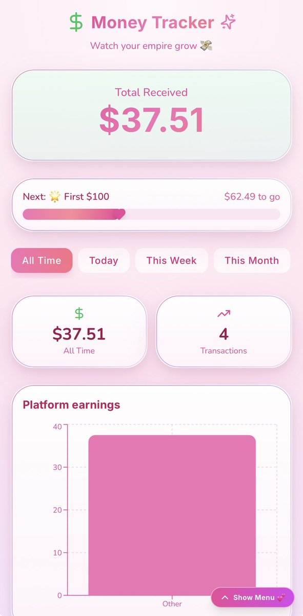 goddesskmarie_'s tweet photo. getting up there!☺️

check out @sensual_xsplash ‘s site they’ve created!!🫶🏼

#paypig #findom #humanatm #sugardaddy #sugarbaby #money #finsub #findumb https://t.co/ZcWAReloIu