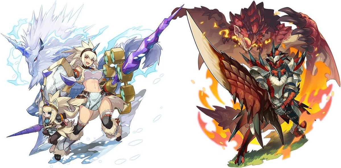 orcusborcus's tweet photo. @MidnightBoshi The dreadking and regular arts from the dragalia lost collab were so good. And of course the kirin and rath armors https://t.co/j3tDhZbCNm
