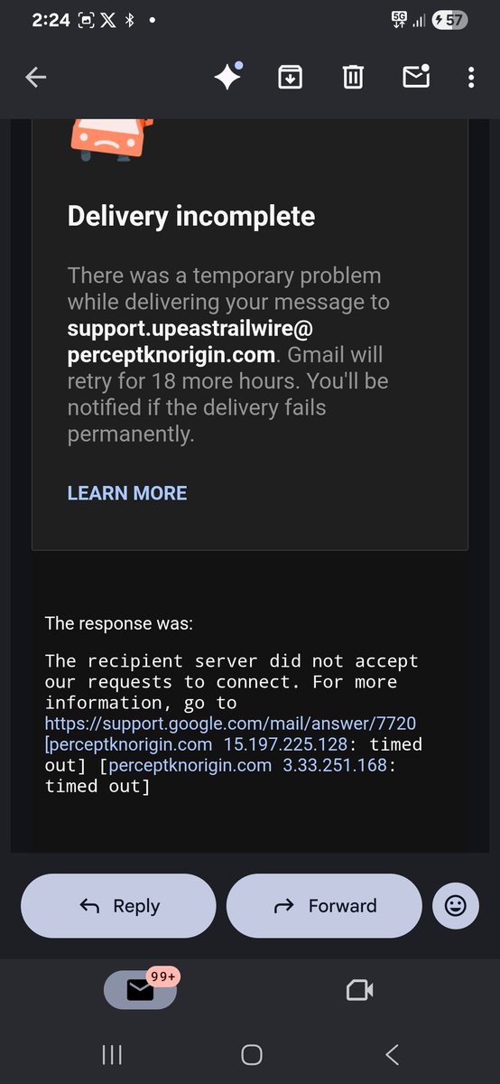 tomarrudra_'s tweet photo. @RailwireIndia @RailTel @TRAI @CMDRailTel My broadband has been down since June 11. Ticket 2088920 remains unresolved. Attempts to escalate via email to the UP East Head Office are failing as your server is rejecting my messages. This is a complete failure of grievance redressal https://t.co/w2T6SCvN2K