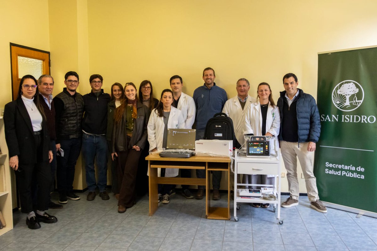 InformeNorteSi's tweet photo. Donación de Expo Mate 2026: se entregaron equipos de alta tecnología en el Hospital Central de San Isidro https://t.co/LXSb5mHTOk 
@SanIsidroGob @RamonLanus https://t.co/YulqbyIVKz