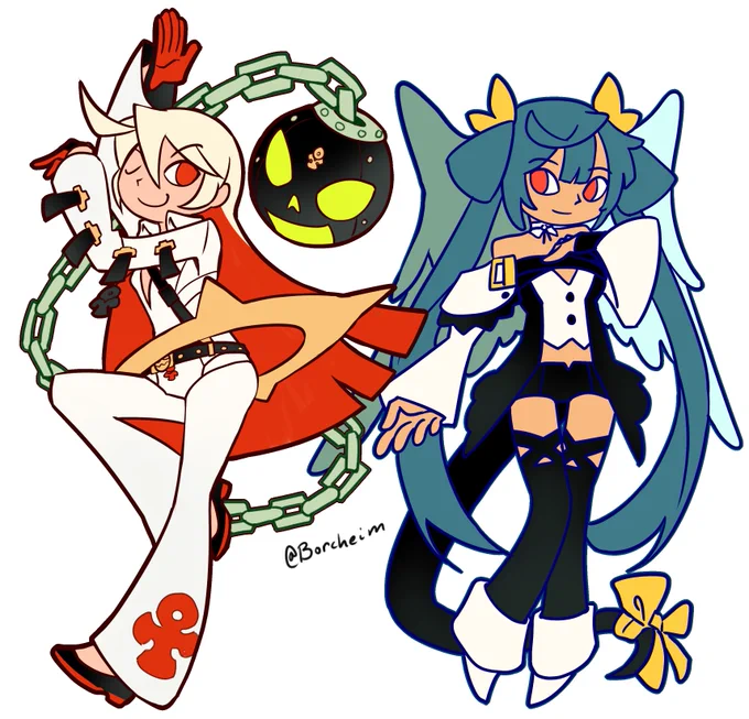 Pop'n Music Jack-O' and Dizzy