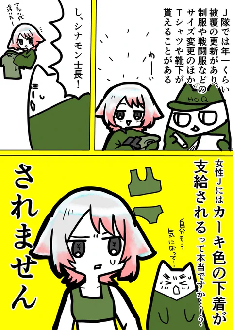 靴下はムカデに履かせるんかくらいくれた
パンツはくれない 