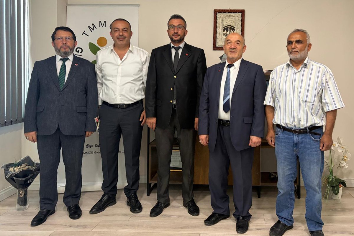 saadetkayseri's tweet photo. Saadet Partisi Kayseri İl Başkanlığı olarak, STK ve Halkla İlişkilerden Sorumlu İl Başkan Yardımcımız Nuri Ürkündaş ve yönetim kurulu üyelerimiz ile birlikte Gıda Mühendisleri Odası’nı ziyaret ettik.

Yeniden seçilen oda Kurucu Başkanı Sayın Ergül Türkaslan’ı tebrik ediyoruz. https://t.co/MvltspJeLU