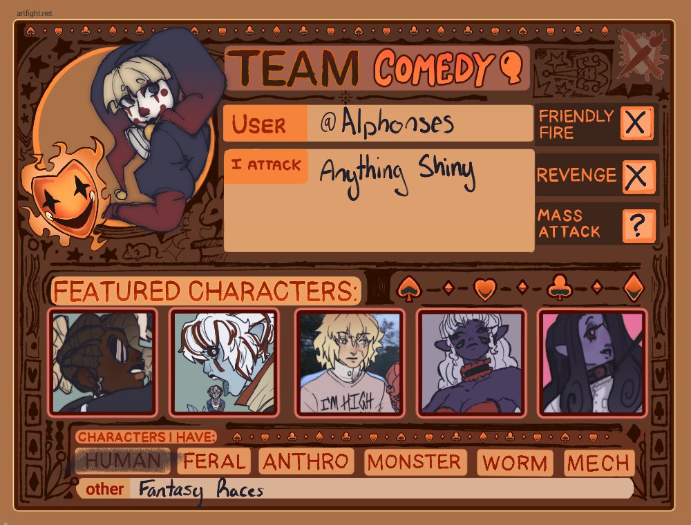 boardmytrain's tweet photo. Here's my #artfight profile! Make sure you follow me and I'll fb, let's attack each other :3 https://t.co/IqiPFzx60E