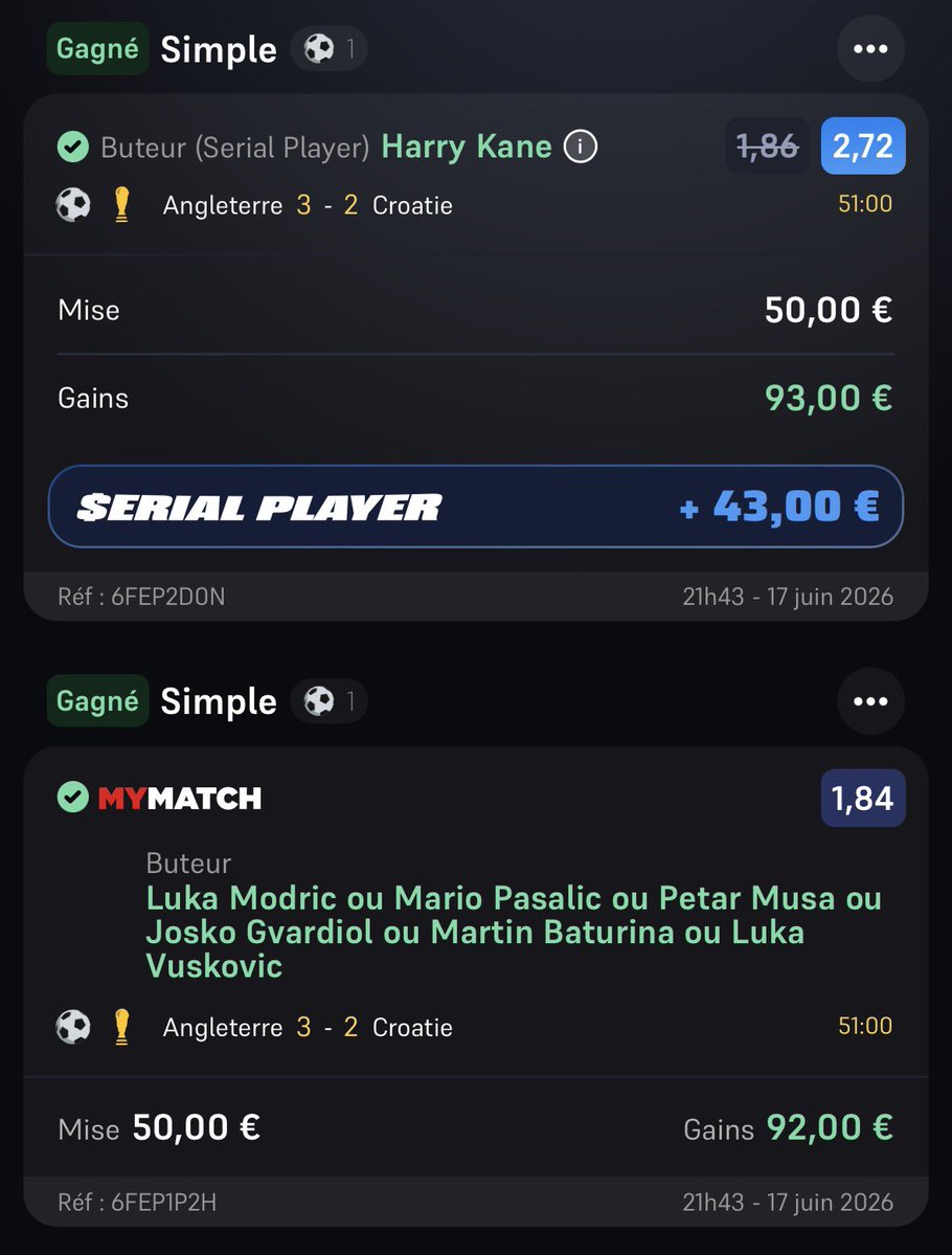 ak_prono's tweet photo. @QrsBetting J’attends le triplé de Kane ! https://t.co/HH3EvFBdQS