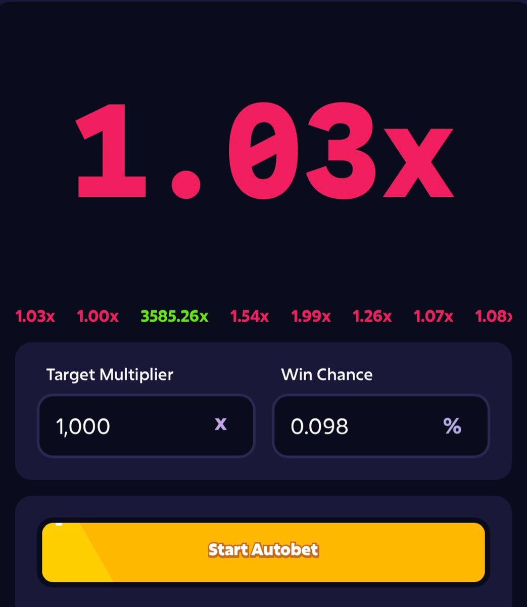 Gowlbets's tweet photo. Just saw a 1000x multiplier for the first time in Limbo 👀 https://t.co/SLQZFsa93c