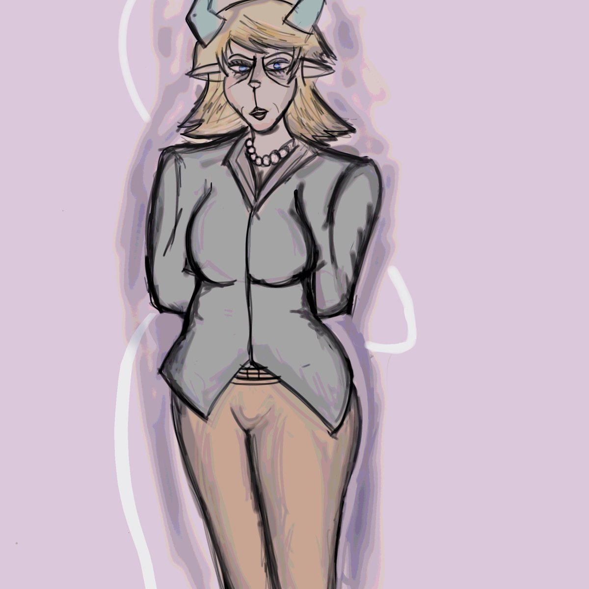 CLAUDIO97443575's tweet photo. Old hag  
#deltarune #carol https://t.co/Dw1mt6jj7D