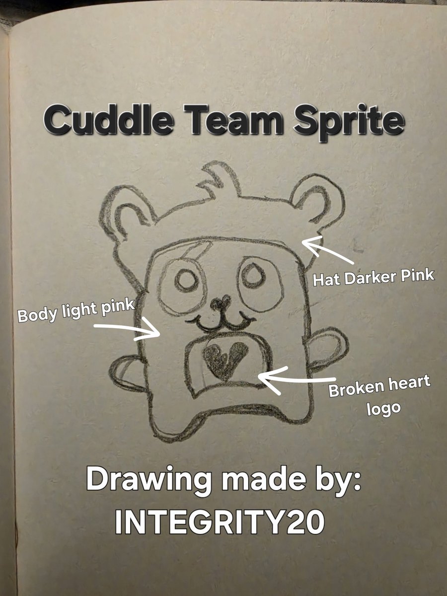 Joshua_126's tweet photo. @Fortnite I drew a Cuddle Team Sprite and a Baby Meowscles Sprite! Created by me INTEGRITY20 #DesignASprite #Fortnite #Sprite #RUNNERS #Fortnitebr #gaming #EpicGames #DonaldMustard #Sprites #Extract https://t.co/6v3asJFcPp