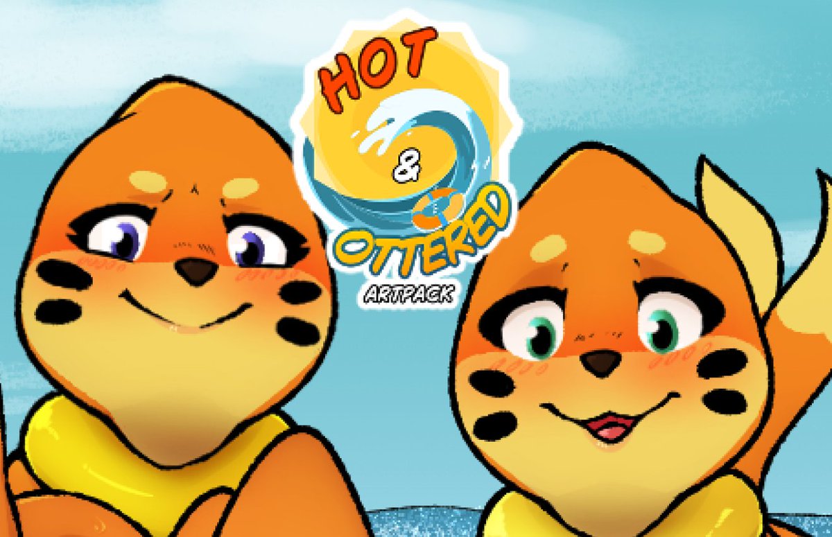 Thesmiledemon's tweet photo. Oh yeah, thought I should let you all know...

I'm apart of this art pack called "Hot &amp; Ottered" coming out on June 21st. 

There is also like 46 other artist taking part in it. 

So be ready for that. :) https://t.co/CrIlKiuN6Y