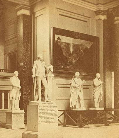 HistoryCalendar's tweet photo. Old House of Representatives in Washington, D.C.. https://t.co/Co2QhorJV8