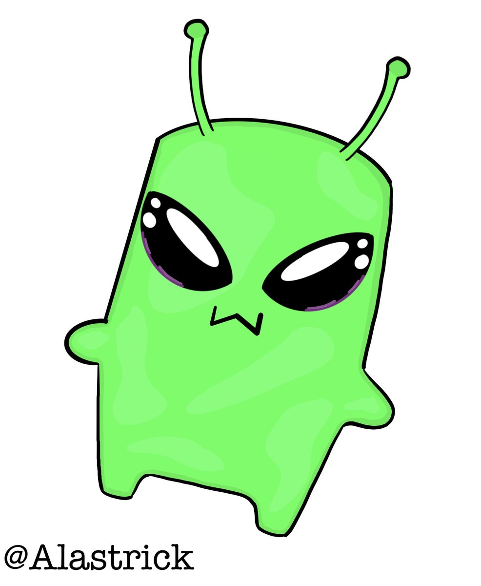 Alastrick1's tweet photo. @AlignedEclipse Heres my idea with Alien Sprite. Not a good drawer tho sadly https://t.co/53ZDozEM5z