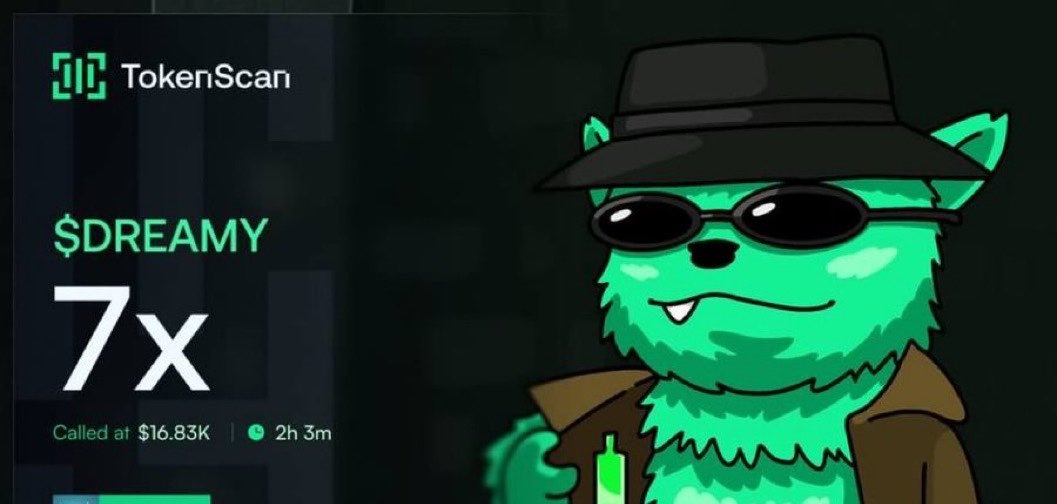 SplarkH39571's tweet photo. 7x on  my Tg call on $DREAMY

Join our  vip group to get early alpha calls on trending memecoin before they take off

2ANb1NsAPC7WQqAELE4jz9Yx9cFetaxv6xxkFXrFpump

DM now let's get you started

#memecoin #solana #Degen https://t.co/tS7nInC83U