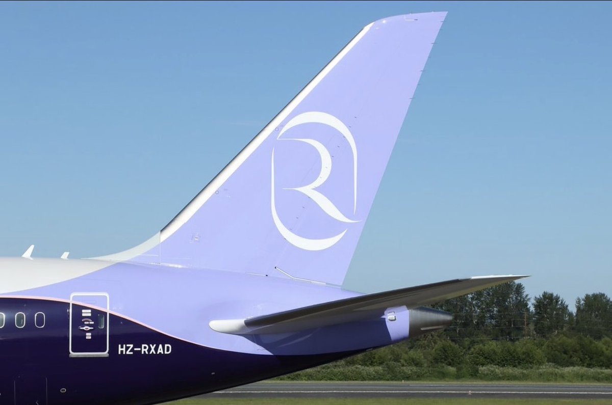AviationSA7's tweet photo. سيتم تسليم طائرة بوينغ 787-9 التابعة لشركة طيران الرياض اليوم، ومن المقرر أن تقلع الساعة ٠١:١٠ صباحاً بتوقيت السعودية. ستصل إلى جدة يوم ١٨ يونيو الساعة ٠٣:٢٧ مساءً كرحلة رقم RX9902. 🪻😍✈️
HZ-RXAD
Taken by Nick Dean
#طيران_الرياض
#riyadhair
#boeing
#b787
#dreamliner 
#جدة https://t.co/YQ89bZRiyR