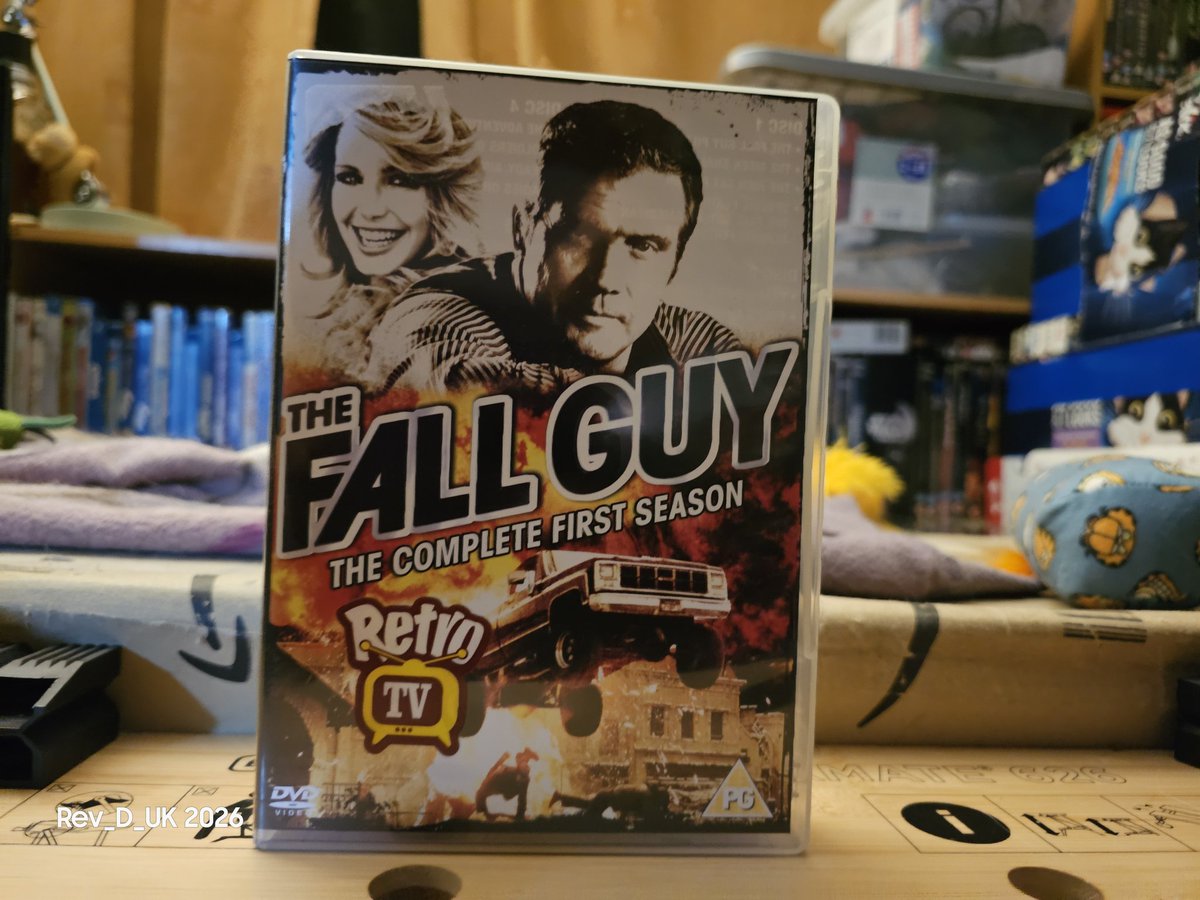 Rev_D_UK's tweet photo. One of my recent finds in one of my local charity shops #TheFallGuy season 1 dvd for £2.50 .. bargain @HeatherThomasAF https://t.co/6Wom3pPeUU
