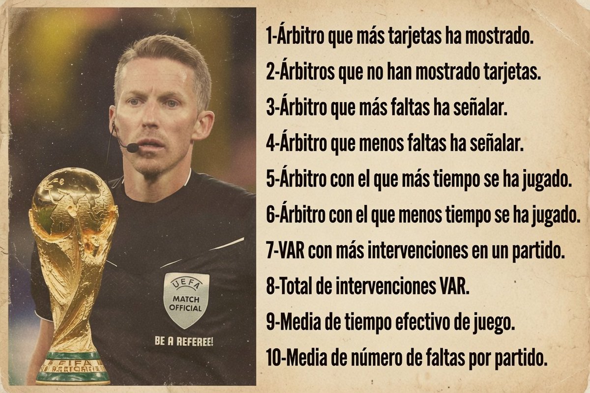 reglaXVIII's tweet photo. Los números que nadie te dice de los árbitros en los primeros 20 partidos del mundial.

Abro hilo: https://t.co/PgdiWV8cqP
