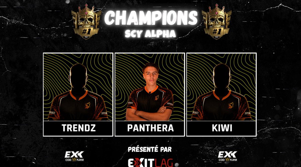 exkcodplayer's tweet photo. Félicitations aux 4 équipes qualifié pour la finale de Vendredi

Rendez-vous demain soir 20h35 pour la derniere journée des qualifications des Open Series #3 ! https://t.co/YnZVDjdb9I