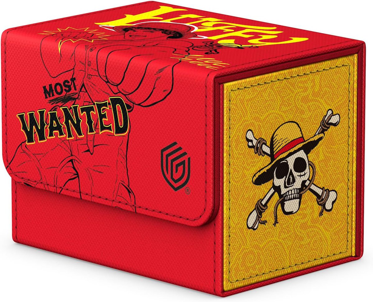 OPMerchandise's tweet photo. Ultimate Guard Netflix One Piece Sidewinder Deck Boxes are available for preorder on Amazon.

• Luffy: https://t.co/GQCunuqqvV
• Zoro: https://t.co/u5mIYNxu1j
• Nami: https://t.co/TaoHYHSqs6

$29.99 each

Releases July 3, 2026. Sold by Ultimate Guard & shipped by Amazon.

#OnePiece
#OnePieceCardGame
#Ad