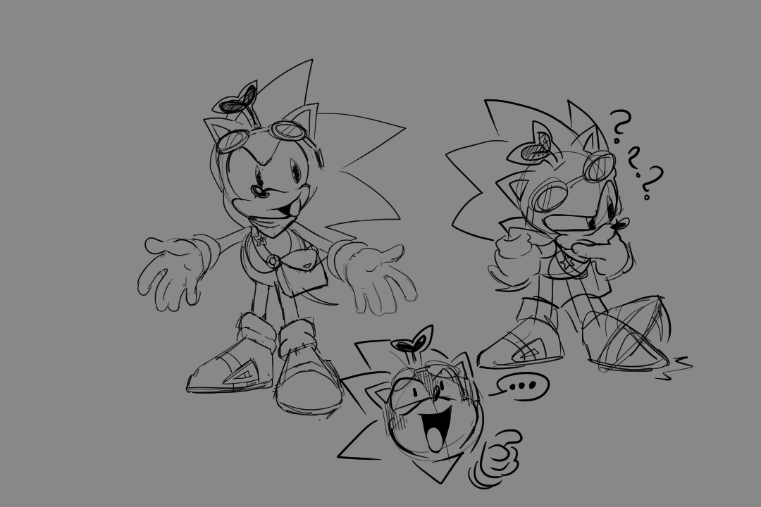 NachYoBox's tweet photo. || STREAM CANCELLED ||  
I am currently recovering from surgery and medicine hasn't been much help but I promise Sunday will be fun!
Meanwhile here's some funny drawing of my Sonic sona drawn by the goat @StarburstSonic 

#OutcomeMemories #glaghorsesimulator50billion https://t.co/U3uFQbTo60