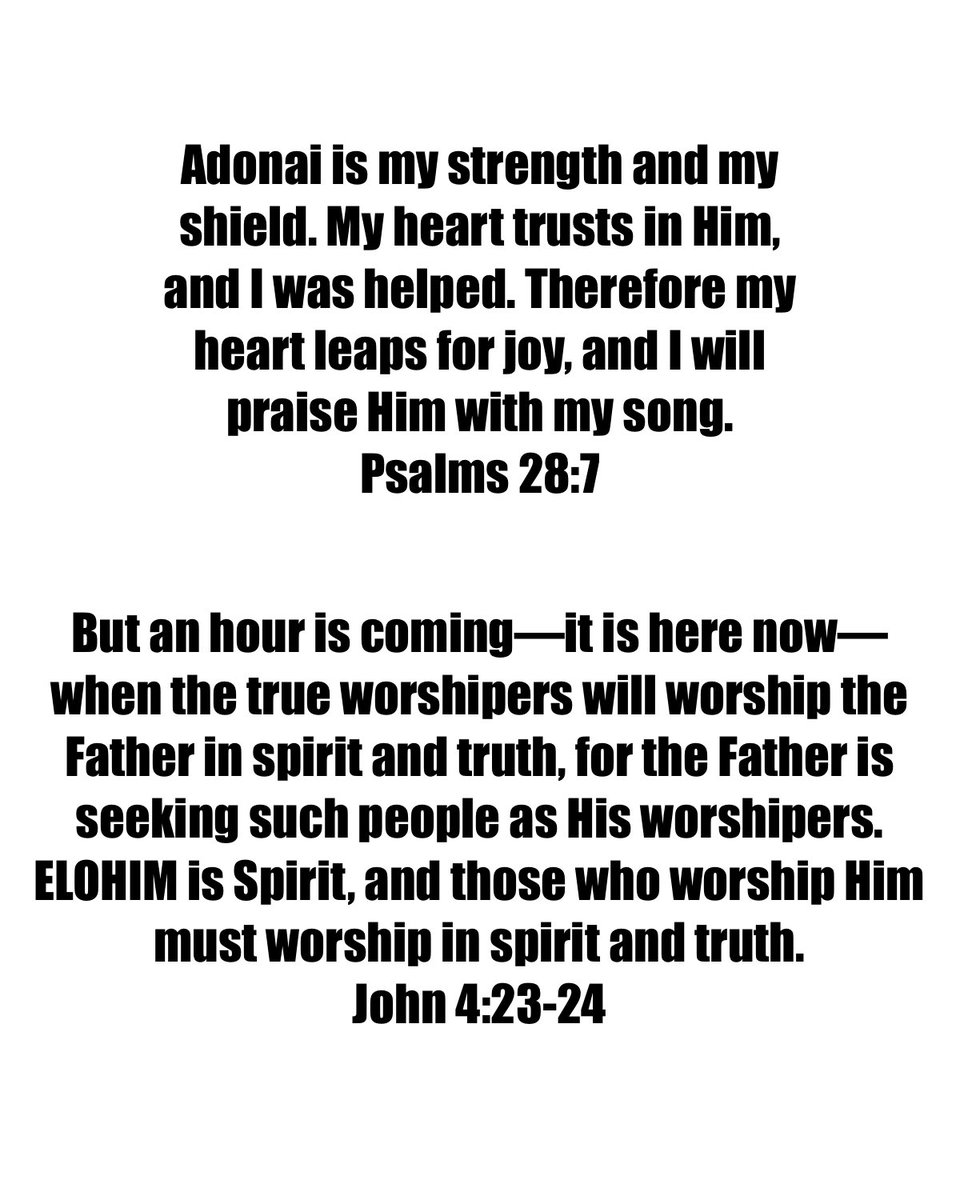 inqueman's tweet photo. Praise &amp; Worship

Psalm 28:7 John 4:23-24 

#Praise #Worship #inSpiritandinTruth #Psalm #BookofJohn https://t.co/rsFx4cK6Lo