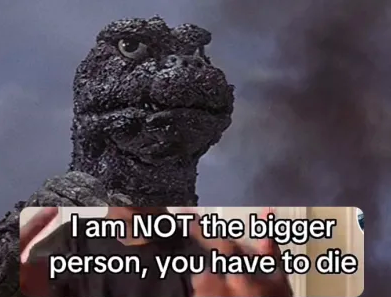 dabrood's tweet photo. Godzilla is an all-time hater #Godzillafanart https://t.co/zeB2eVJzIm